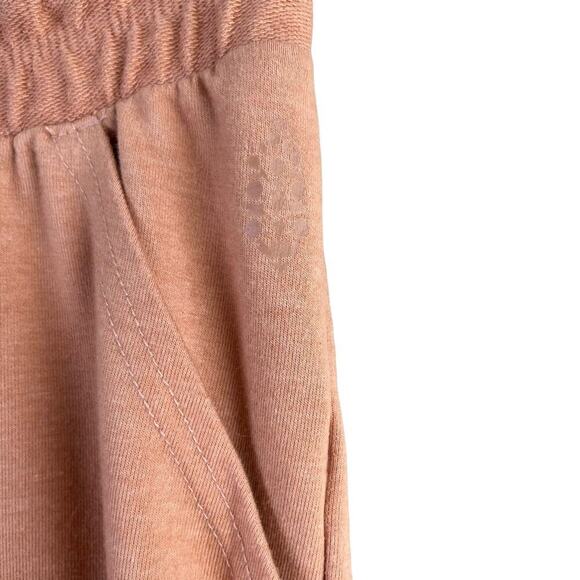 Free People Movement Sunny Skinny Jogger Sweatpants Sunbaked Tan Cotton Blend, M - Picture 7 of 11